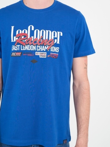 Lee Cooper - Tricou barbat cu maneca scurta si imprimeu grafic - Img 2