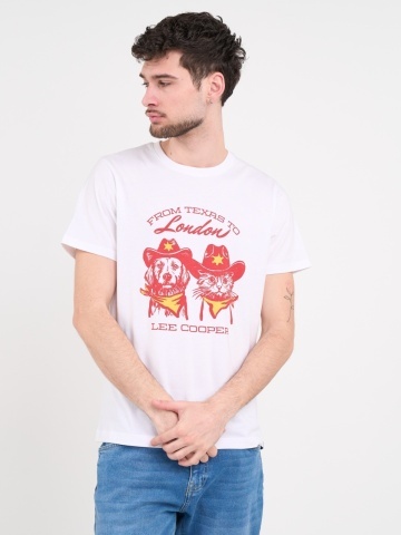 Lee Cooper - Tricou barbat cu maneca scurta si imprimeu - Img 8