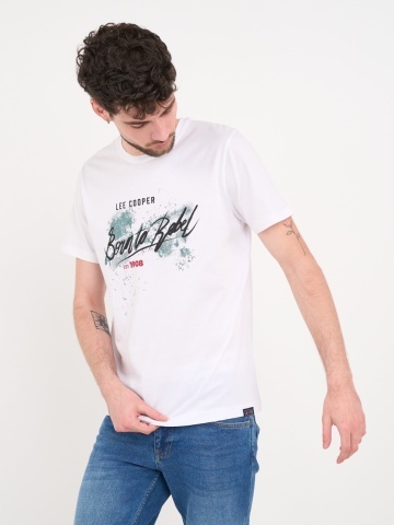 Lee Cooper - Tricou barbat cu maneca scurta si imprimeu - Img 2