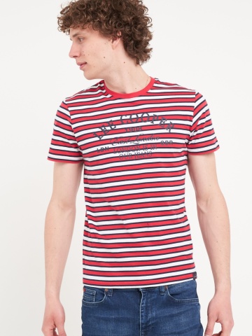 Lee Cooper - Tricou barbat cu model in dungi - Img 7
