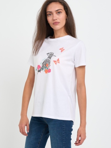 Lee Cooper - Tricou dama cu imprimeu grafic - Img 5