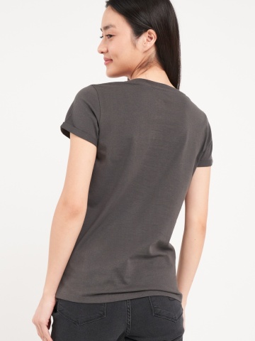 Lee Cooper - Tricou dama cu imprimeu texturat - Img 2