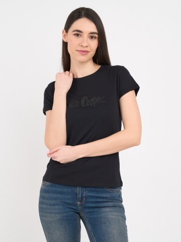 Lee Cooper - Tricou dama cu maneca scurta si logo - Img 7