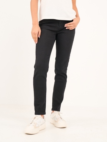 Timeout - Blugi dama skinny de culoare inchisa