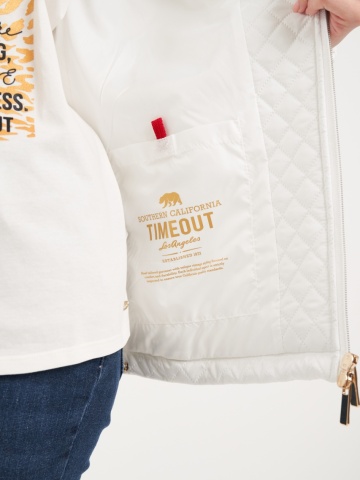 Timeout - Jacheta dama cu logo si buzunare - Img 3