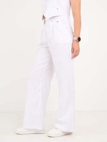Timeout - Pantaloni lungi dama cu buzunare si dungi - Img 6