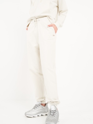 Timeout - Pantaloni sport dama cu buzunare si logo