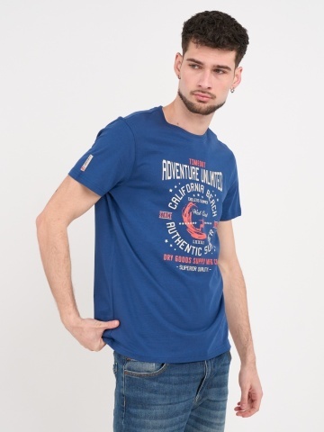 Timeout - Tricou barbat cu maneca scurta si imprimeu grafic - Img 8