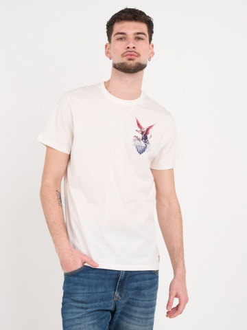 Timeout - Tricou barbat cu maneca scurta si imprimeu logo - Img 5