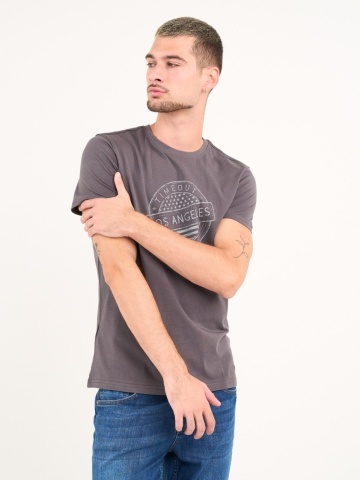 Timeout - Tricou barbat cu maneca scurta si imprimeu - Img 6