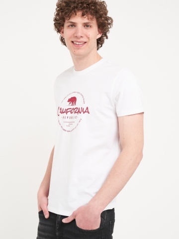 Timeout - Tricou barbat cu maneca scurta si imprimeu - Img 5