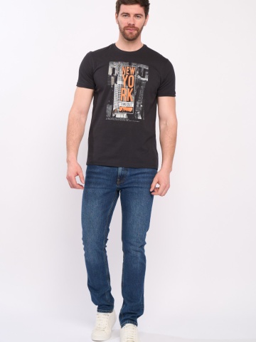 Timeout - Tricou barbat maneca scurta cu imprimeu oras - Img 6
