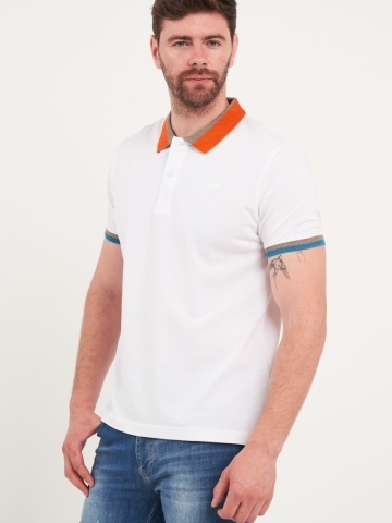 Timeout - Tricou barbat polo de culoare uniforma - Img 5