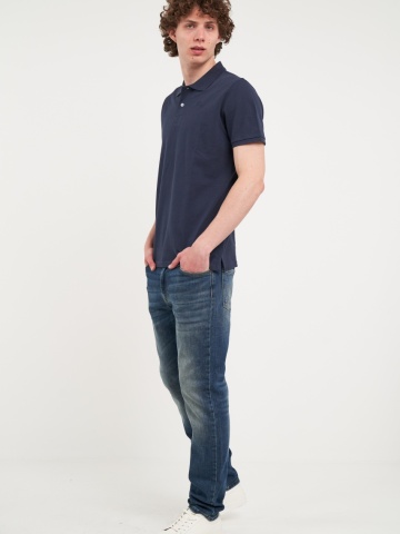 Timeout - Tricou barbat polo de culoare uniforma - Img 6