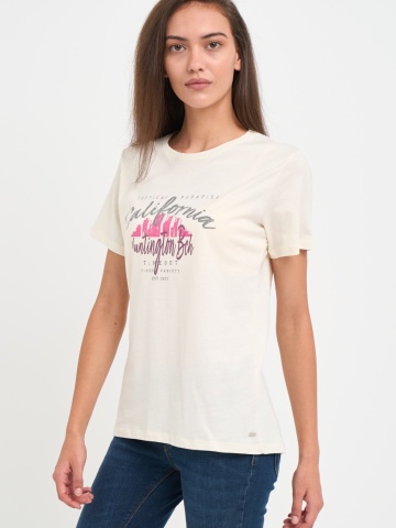 Timeout - Tricou dama cu imprimeu text grafic