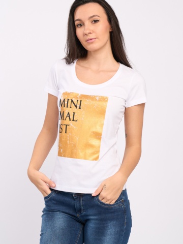 Timeout - Tricou dama cu imprimeu text - Img 3