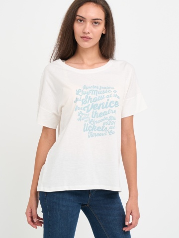 Timeout - Tricou dama cu maneca scurta si text grafic - Img 5