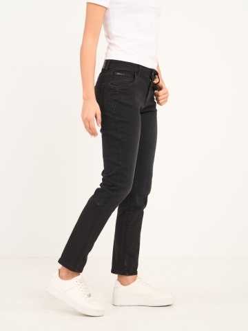 Kenvelo - Blugi dama boyfriend de culoare inchisa - Img 5