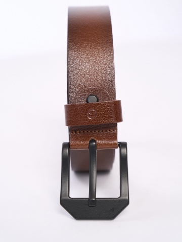 Kenvelo - Curea barbat din piele cu logo aplicat - Img 2