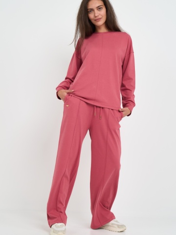 Kenvelo - Pantaloni sport dama lejeri de culoare uniforma - Img 6