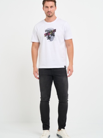 Kenvelo - Tricou barbat cu logo si detalii grafice - Img 8