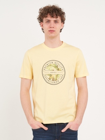 Kenvelo - Tricou barbat cu maneca scurta si imprimeu