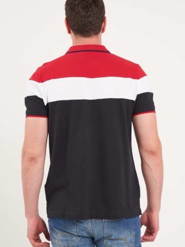 Kenvelo - Tricou barbat polo multicolor - Img 4