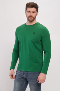 Kenvelo - Tricou cu maneca lunga barbat din bumbac cu logo