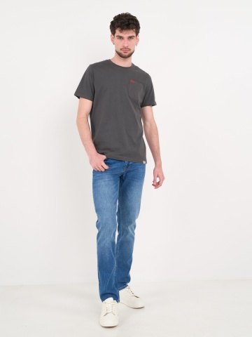 Lee Cooper - Blugi barbat straight cu aspect decolorat - Img 7