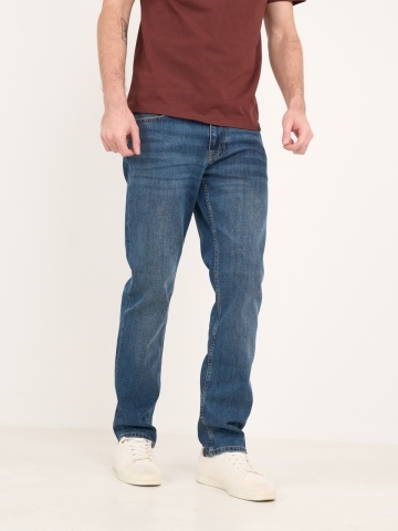 Lee Cooper - Blugi barbat straight cu aspect usor decolorat