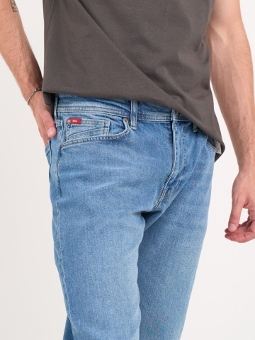 Lee Cooper - Blugi barbat straight de culoare deschisa - Img 3