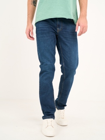 Lee Cooper - Blugi barbat straight de culoare inchisa