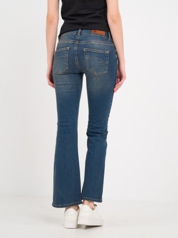 Lee Cooper - Blugi dama bootcut cu aspect decolorat - Img 4