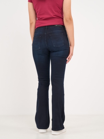 Lee Cooper - Blugi dama bootcut de culoare inchisa - Img 2