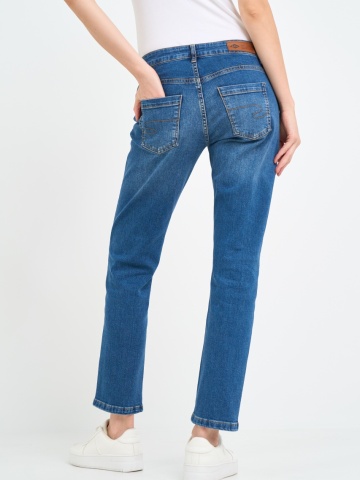Lee Cooper - Blugi dama boyfriend cu aspect decolorat - Img 5
