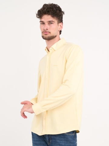 Lee Cooper - Camasa barbat maneca lunga de culoare uniforma - Img 3