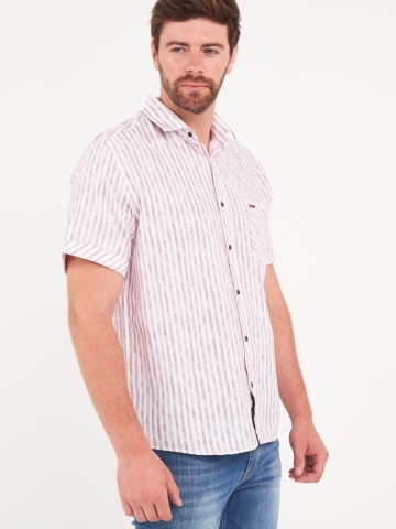 Lee Cooper - Camasa barbat maneca scurta cu model in dungi - Img 2