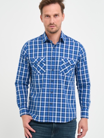 Lee Cooper - Camasa barbat regular cu model si buzunare aplicate