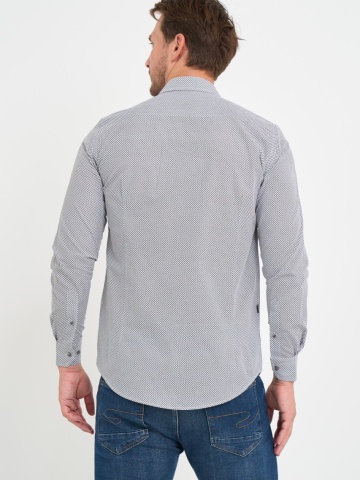 Lee Cooper - Camasa barbat slim cu maneca lunga si model - Img 4