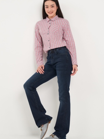 Lee Cooper - Camasa dama cu model in carouri mici - Img 6