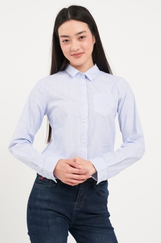 Lee Cooper - Camasa dama tip office cu buzunar aplicat
