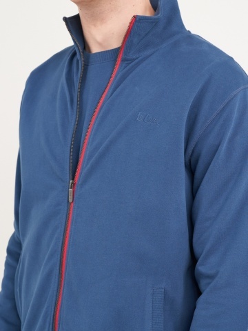 Lee Cooper - Hanorac barbat cu fermoar si logo - Img 3