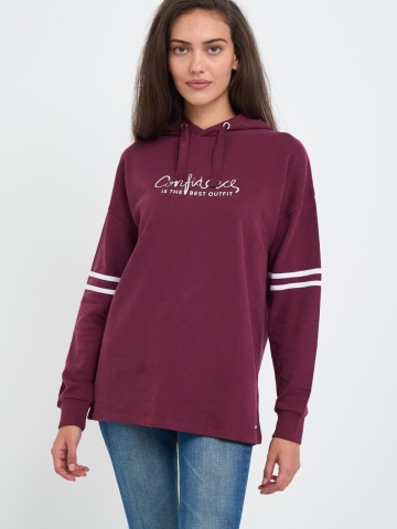 Lee Cooper - Hanorac dama cu gluga si mesaj text - Img 7