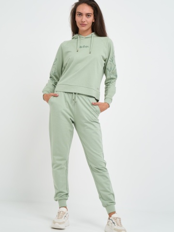Lee Cooper - Hanorac dama cu imprimeu floral si logo - Img 10