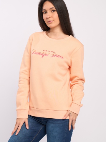 Lee Cooper - Hanorac dama cu mesaj si logo