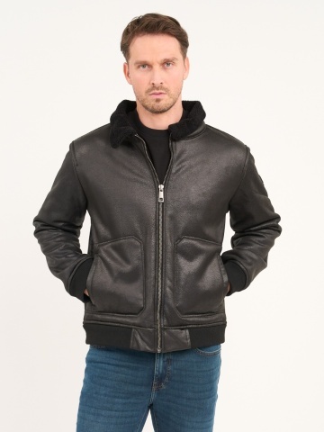 Lee Cooper - Jacheta barbat cu buzunare si guler
