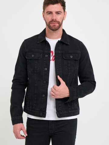 Lee Cooper - Jacheta barbat din denim cu buzunare