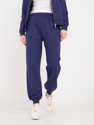 Lee Cooper - Pantaloni sport dama cu buzunare si logo aplicat