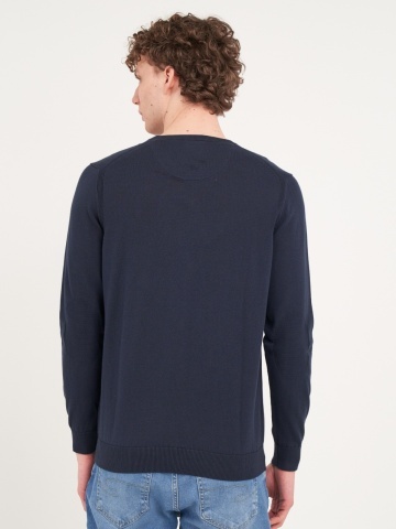 Lee Cooper - Pulover barbat cu maneca lunga de culoare uniforma - Img 3