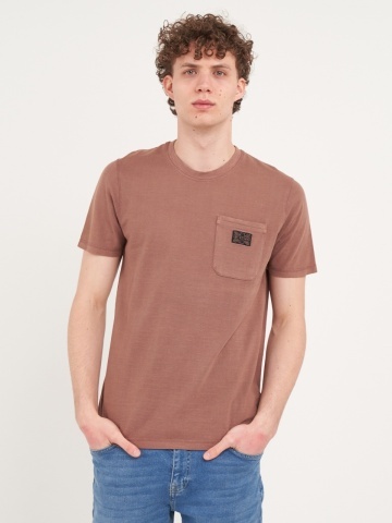 Lee Cooper - Tricou barbat cu buzunar si logo